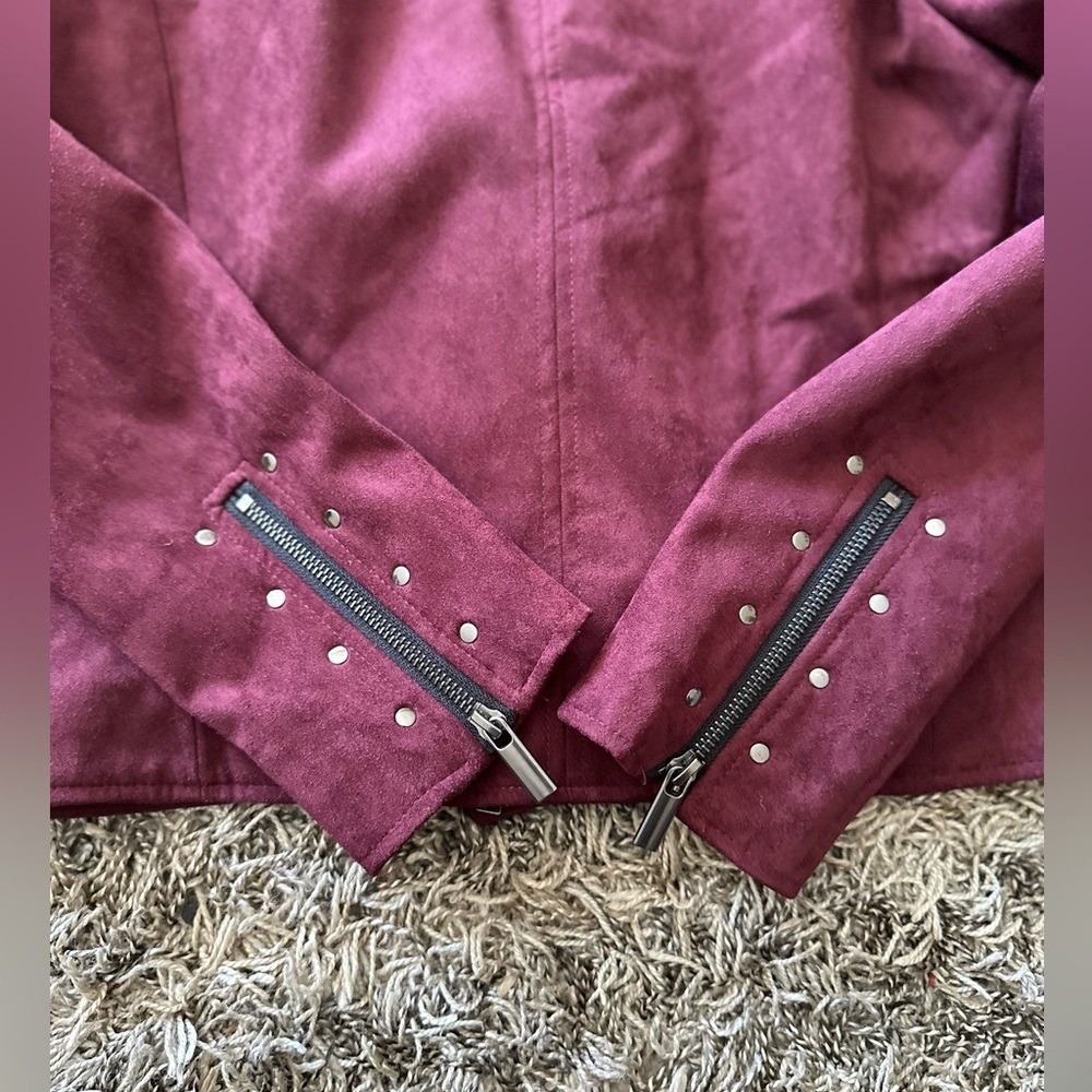 NWT Kut from the Kloth Burgundy Jacket - Picture 8 of 9